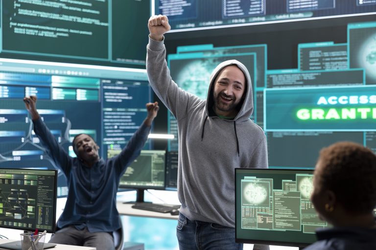 group of professional hackers gaining access into government database